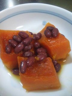 小豆の水煮缶と南瓜のいとこ煮-レシピのメイン写真