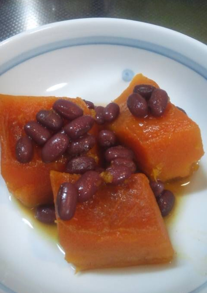 小豆の水煮缶と南瓜のいとこ煮-レシピのメイン写真