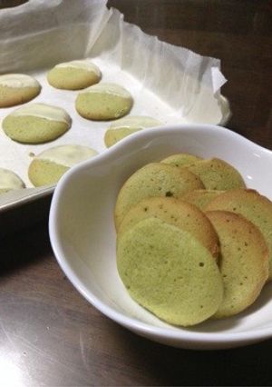 *☆抹茶ラングドシャ☆*-レシピのメイン写真