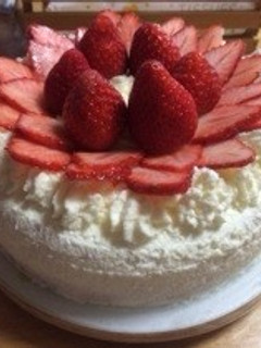 クリスマスケーキ-レシピのメイン写真