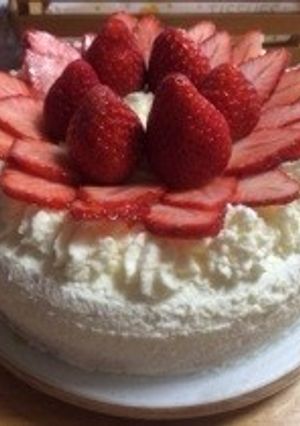 クリスマスケーキ-レシピのメイン写真
