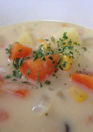 コクがあって美味しい！クラムチャウダー-レシピのメイン写真