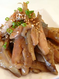 鶏肉とごぼうの甘辛炒め-レシピのメイン写真