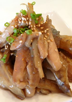 鶏肉とごぼうの甘辛炒め-レシピのメイン写真