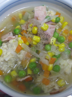 鶏団子のコンソメスープ-レシピのメイン写真