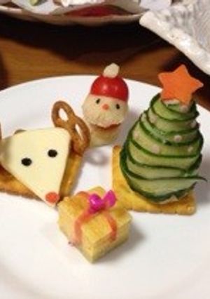 クリスマスオードブル-レシピのメイン写真