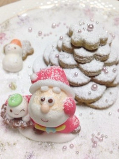 卵を使わないクッキーでクリスマスツリー☆-レシピのメイン写真