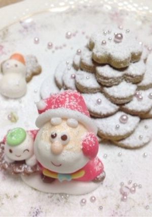 卵を使わないクッキーでクリスマスツリー☆-レシピのメイン写真