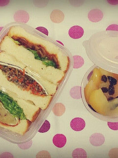 きんぴらごぼうと海苔チーズマヨサンド。-レシピのメイン写真