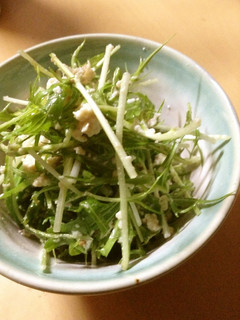 豆腐と水菜のサラダ-レシピのメイン写真