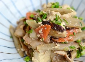 ごぼうたっぷり炒り豆腐【作りおき】-レシピのメイン写真