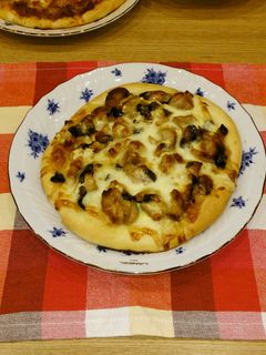 照り焼きチキンピザ-レシピのメイン写真