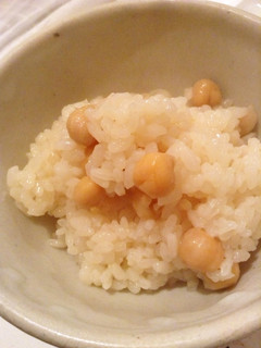 たきこみごはん ひよこ豆-レシピのメイン写真