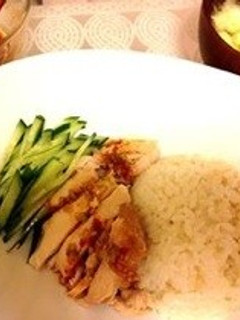 炊飯器でシンガポールチキンライス風-レシピのメイン写真