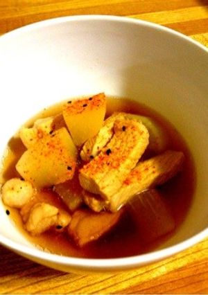 料理男子の豚と大根の生姜煮-レシピのメイン写真