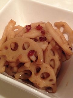 れんこんきんぴら-レシピのメイン写真
