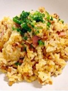 簡単‼︎ 納豆チャーハン-レシピのメイン写真
