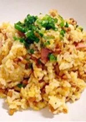 簡単‼︎ 納豆チャーハン-レシピのメイン写真