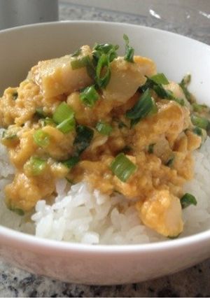 ホタテ味噌焼丼-レシピのメイン写真