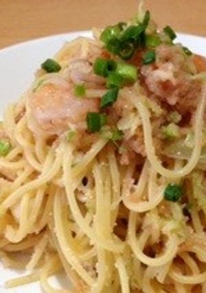 【覚書】ボリュームUP☆たらこスパゲティ-レシピのメイン写真