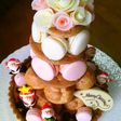 五重の塔?タワー型のクリスマスケーキ