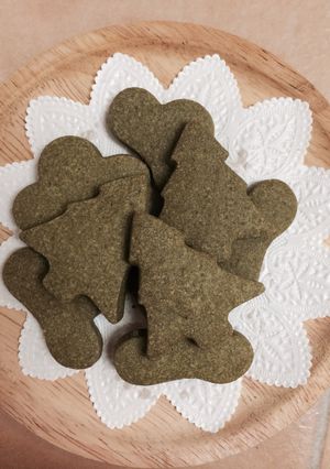 型抜き抹茶クッキー ！-レシピのメイン写真