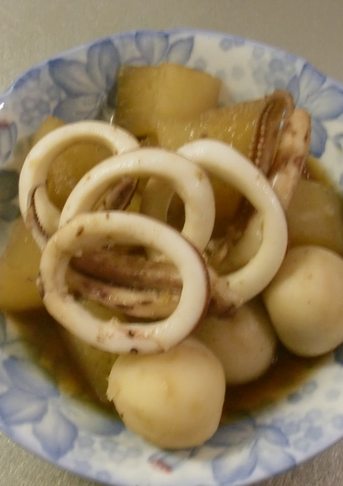 イカと大根の煮物♪-レシピのメイン写真