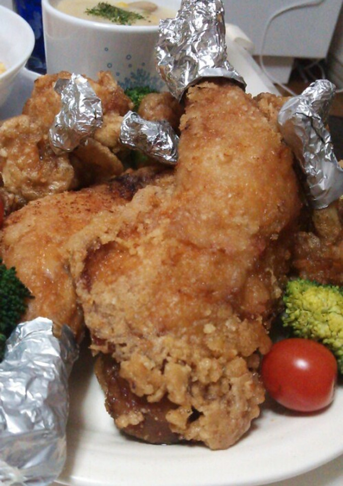 骨付き肉の唐揚げ-レシピのメイン写真