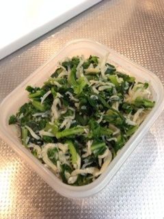 大根の葉炒め-レシピのメイン写真