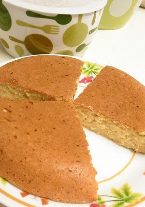 炊飯器で！生おからの蜂蜜豆乳ケーキ-レシピのメイン写真
