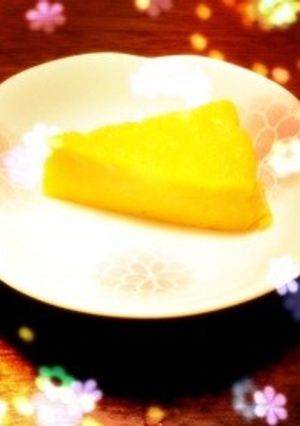 ホワイトデー♡かぼちゃのフライパンケーキ-レシピのメイン写真