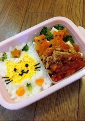 離乳食後期のキャラ弁☆簡単☆-レシピのメイン写真