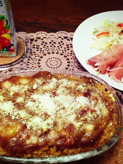 残ったカレーであつあつドリア!-レシピのメイン写真