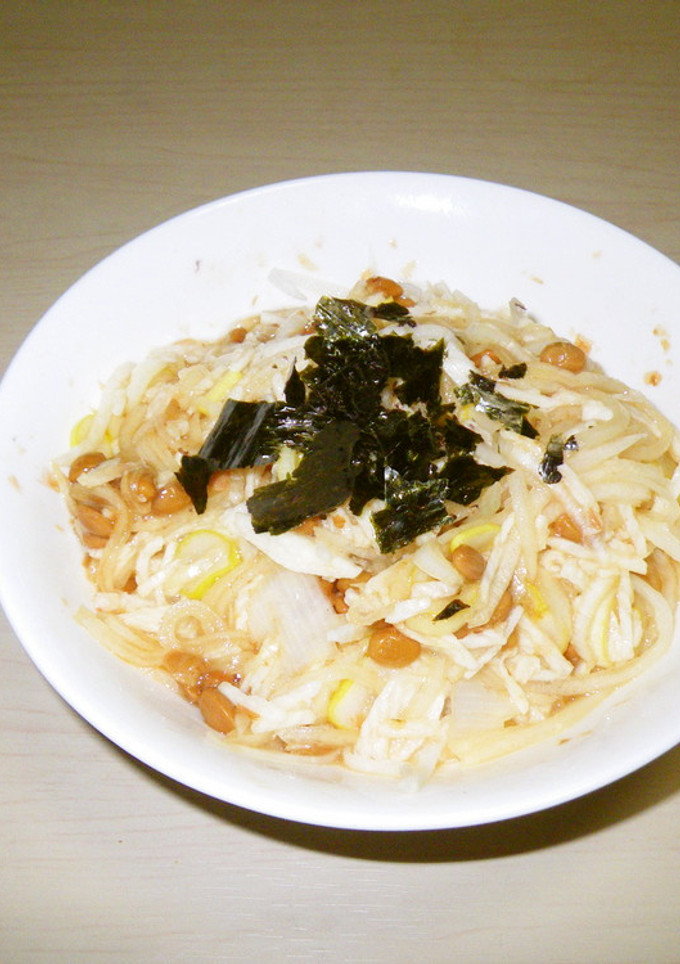 長いもと大根と納豆の絶品和え物-レシピのメイン写真