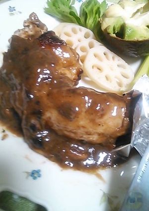 つゆバルサミコ*蒸し煮ローストチキン-レシピのメイン写真