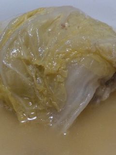 超簡単☆豆腐と豚ひき肉の白菜巻-レシピのメイン写真