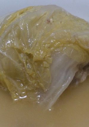 超簡単☆豆腐と豚ひき肉の白菜巻-レシピのメイン写真