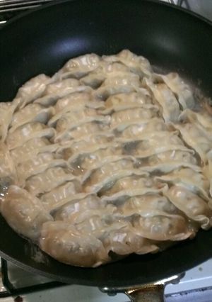 餃子羽根つき備忘録-レシピのメイン写真