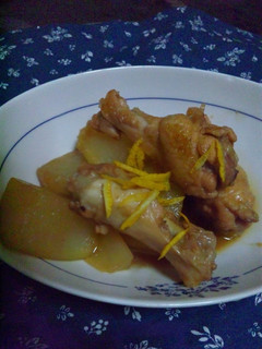手羽元と大根の生姜煮物-レシピのメイン写真