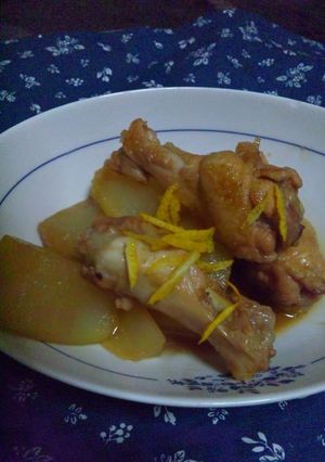 手羽元と大根の生姜煮物-レシピのメイン写真