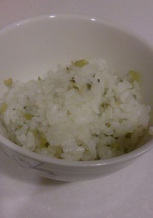 捨てないで！大根の皮と葉入りご飯-レシピのメイン写真