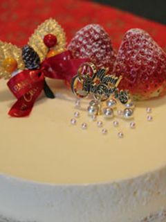 クリスマスに簡単濃厚レアチーズケーキ-レシピのメイン写真