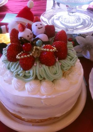 2013クリスマスケーキ-レシピのメイン写真