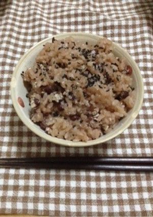 お手軽に作れる! お赤飯-レシピのメイン写真