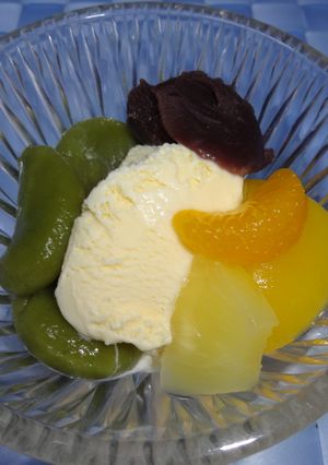 抹茶白玉-レシピのメイン写真