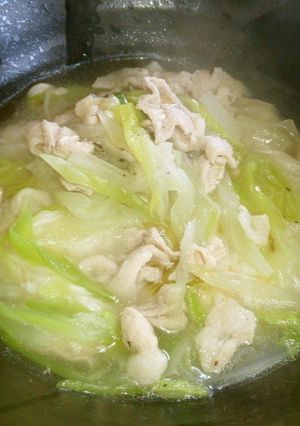 茹で汁で…あったかにゅうめん-レシピのメイン写真
