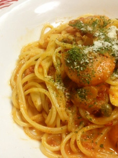 エビとエリンギのトマト クリーム パスタ-レシピのメイン写真