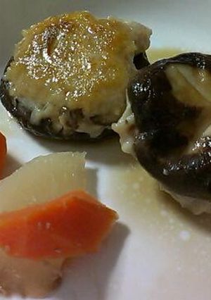 椎茸の肉詰め-レシピのメイン写真