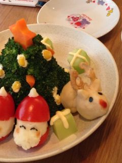 華やかサンタとトナカイ☆-レシピのメイン写真