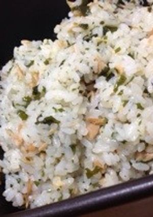 活力鍋de鮭わかめごはん-レシピのメイン写真